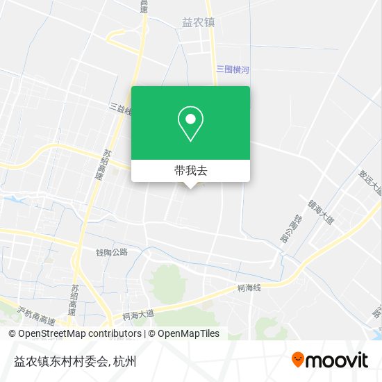 益农镇东村村委会地图