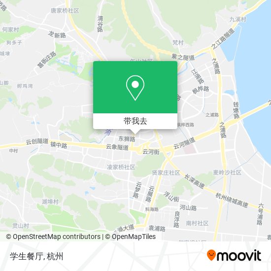 学生餐厅地图