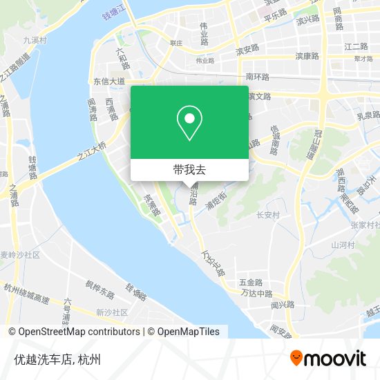 优越洗车店地图