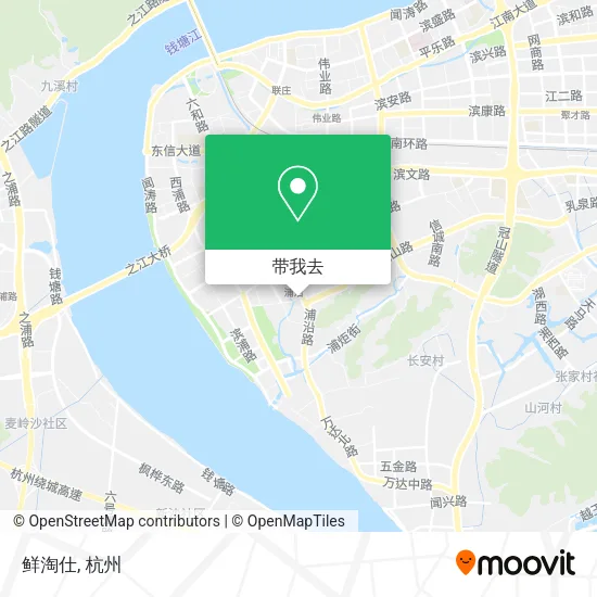 鲜淘仕地图
