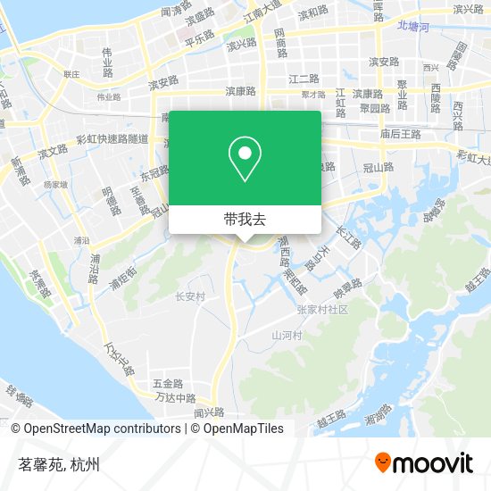 茗馨苑地图