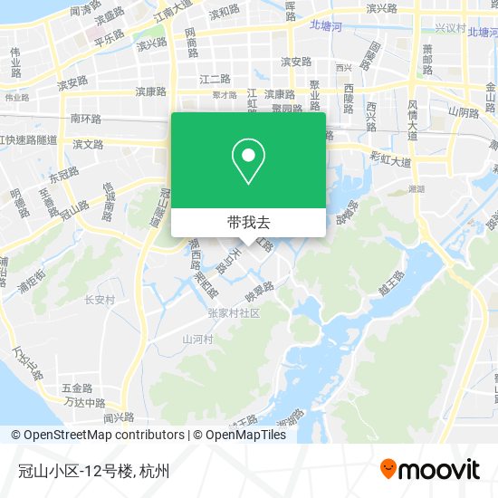 冠山小区-12号楼地图
