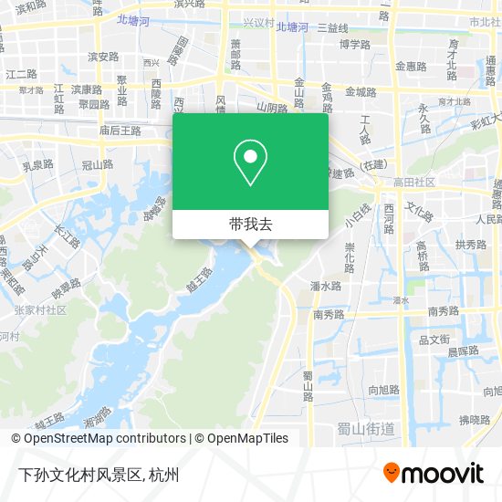 下孙文化村风景区地图
