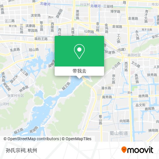 孙氏宗祠地图
