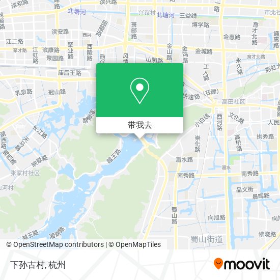 下孙古村地图