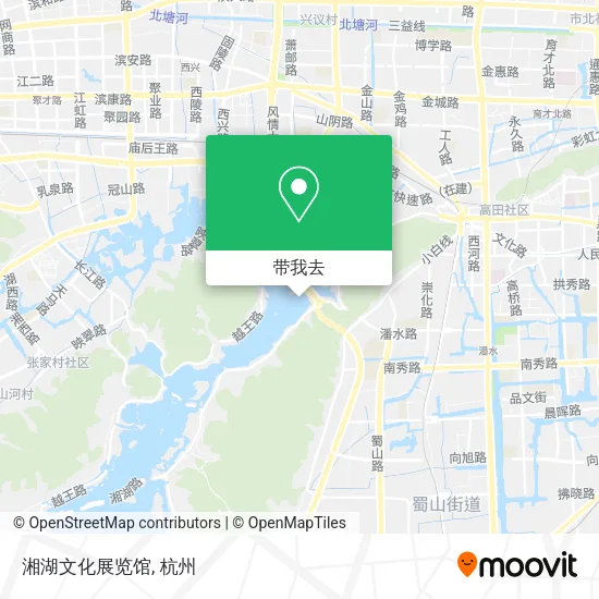 湘湖文化展览馆地图