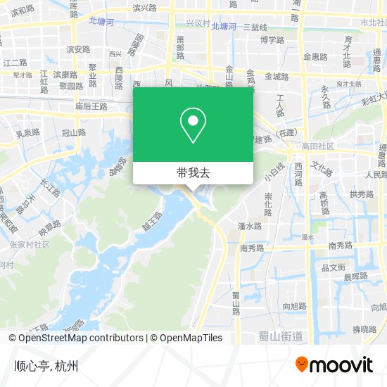 顺心亭地图