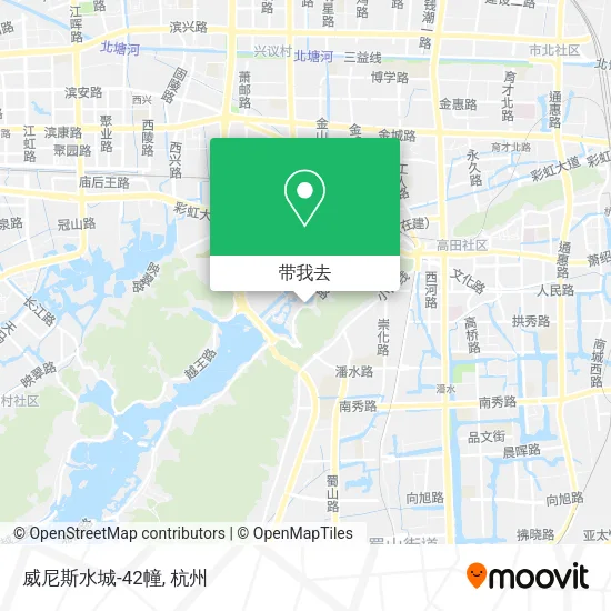 威尼斯水城-42幢地图