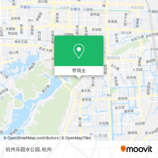 杭州乐园水公园地图