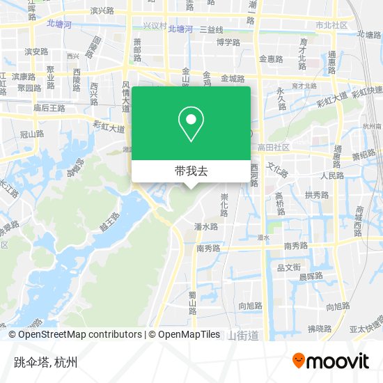 跳伞塔地图