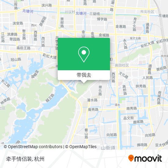 牵手情侣装地图