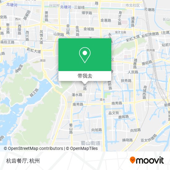 杭齿餐厅地图