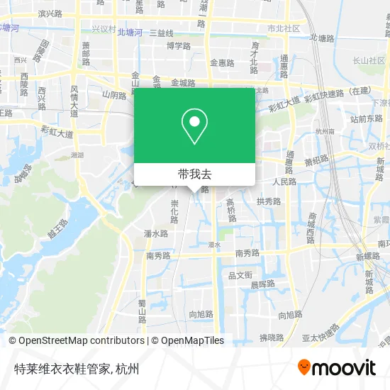 特莱维衣衣鞋管家地图