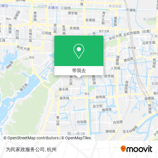 为民家政服务公司地图
