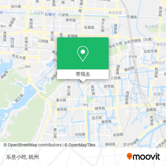 乐意小吃地图
