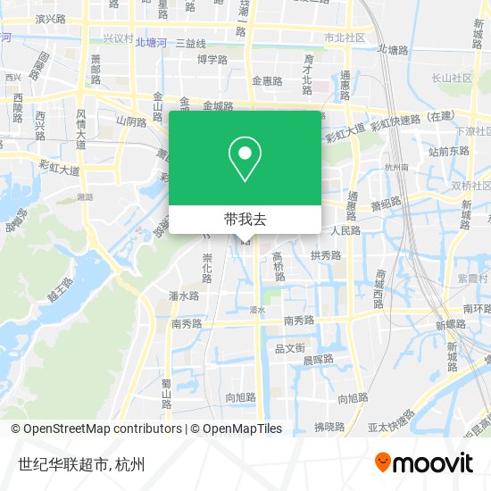 世纪华联超市地图