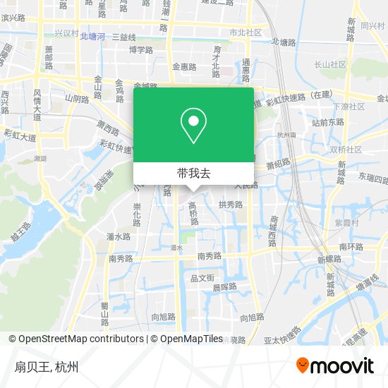 扇贝王地图
