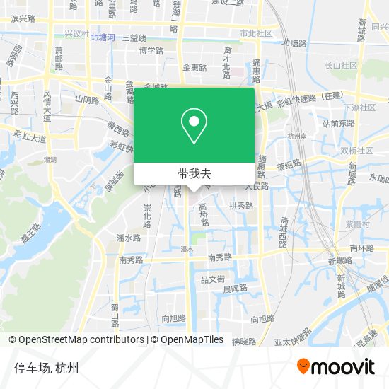 停车场地图