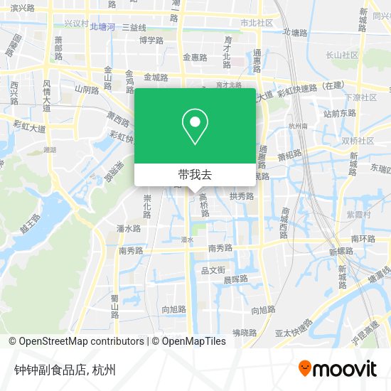 钟钟副食品店地图