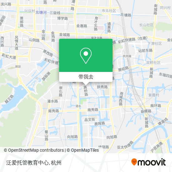 泛爱托管教育中心地图