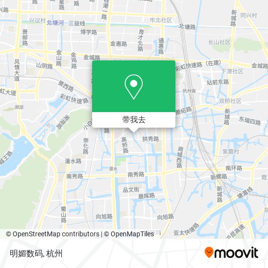 明媚数码地图