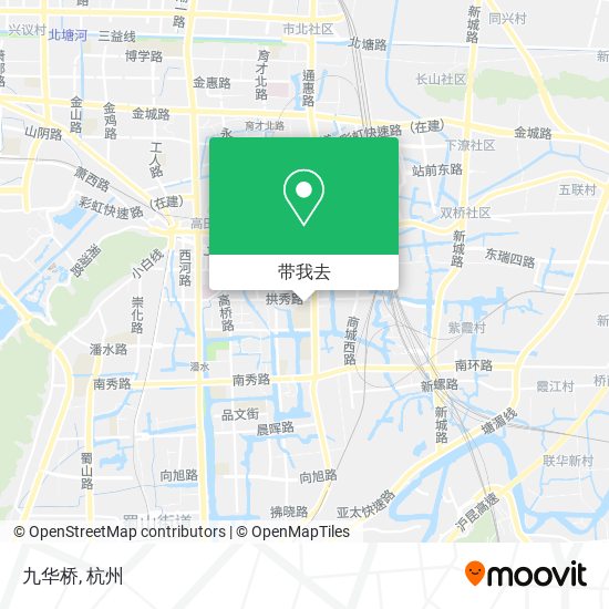 九华桥地图