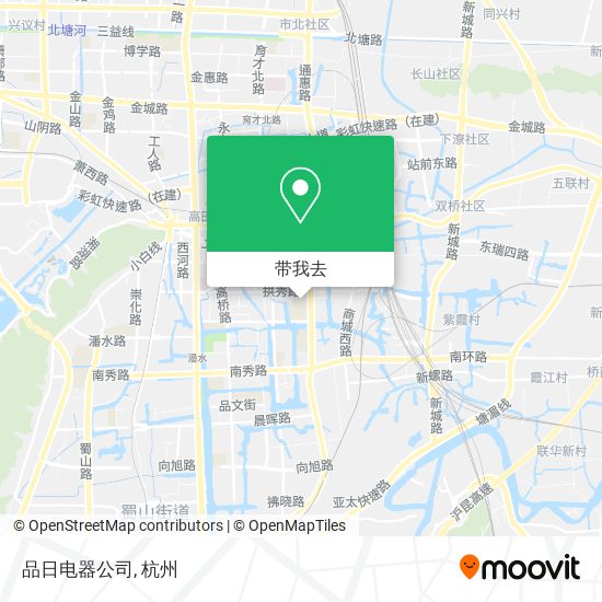 品日电器公司地图