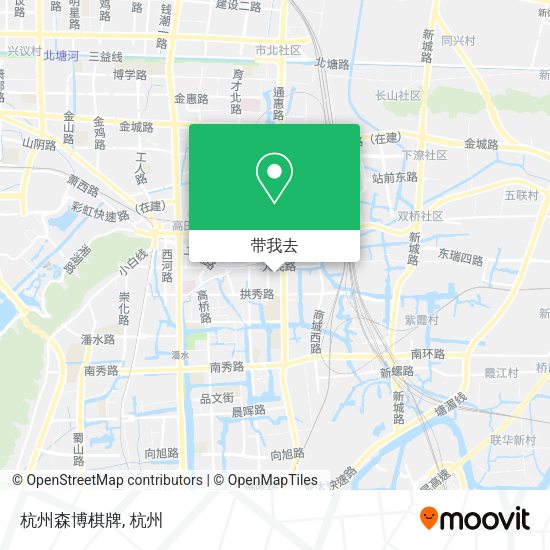 杭州森博棋牌地图