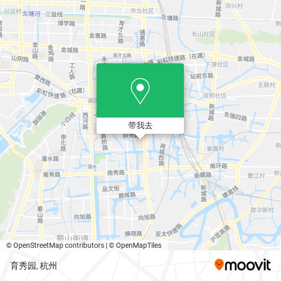 育秀园地图