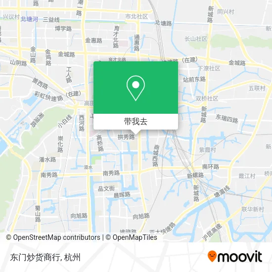 东门炒货商行地图