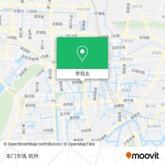 东门市场地图