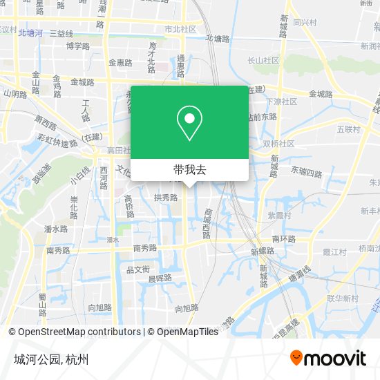 城河公园地图