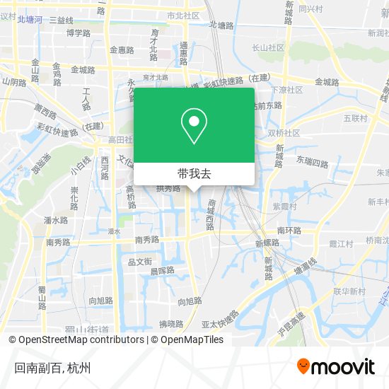 回南副百地图