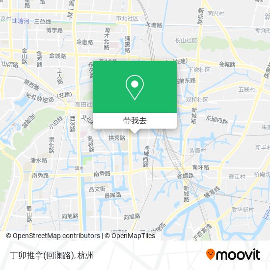 丁卯推拿(回澜路)地图
