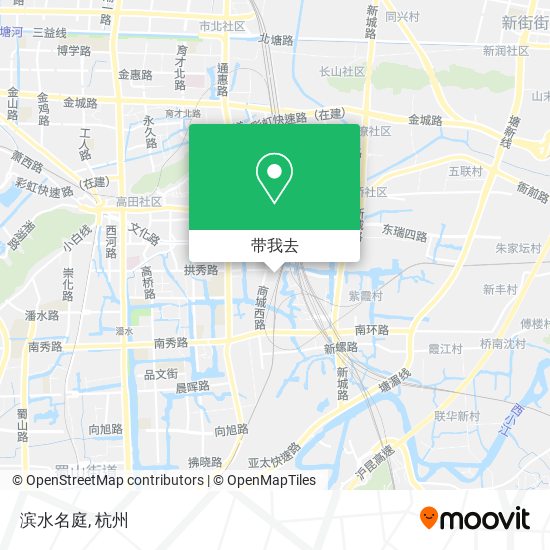 滨水名庭地图