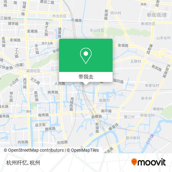 杭州纤忆地图