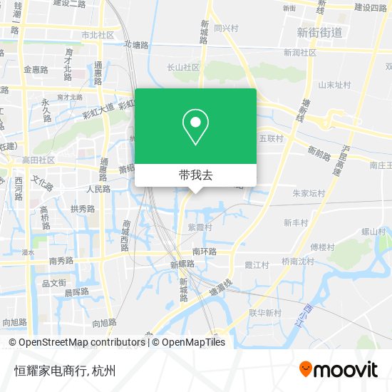 恒耀家电商行地图
