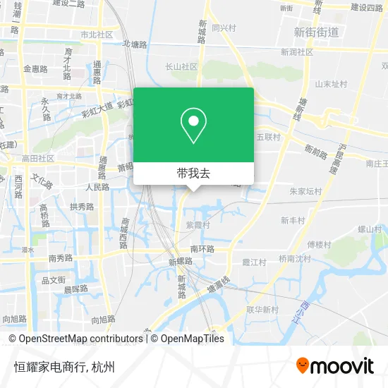 恒耀家电商行地图