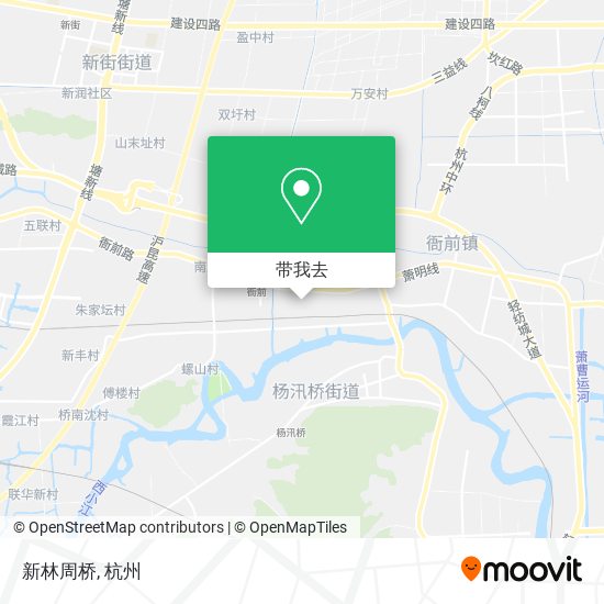 新林周桥地图