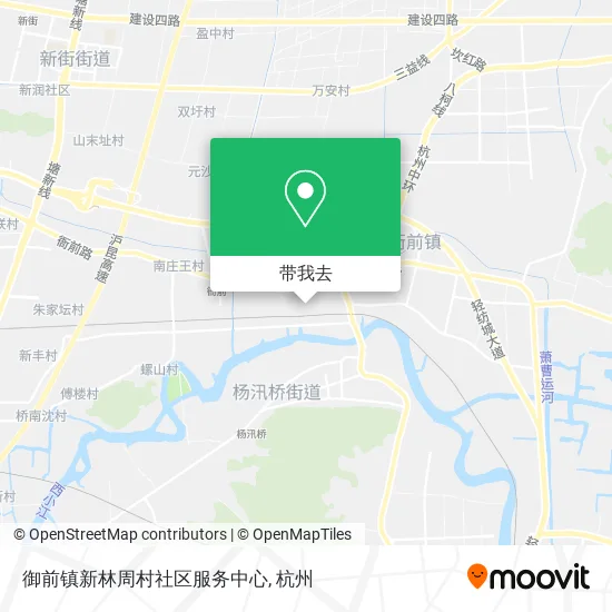 御前镇新林周村社区服务中心地图