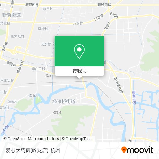 爱心大药房(吟龙店)地图