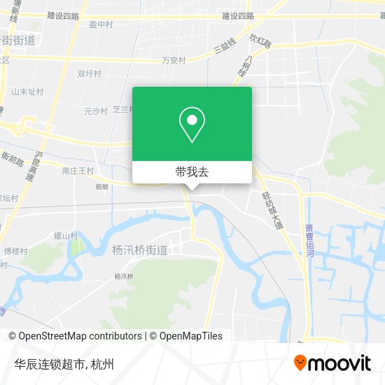 华辰连锁超市地图