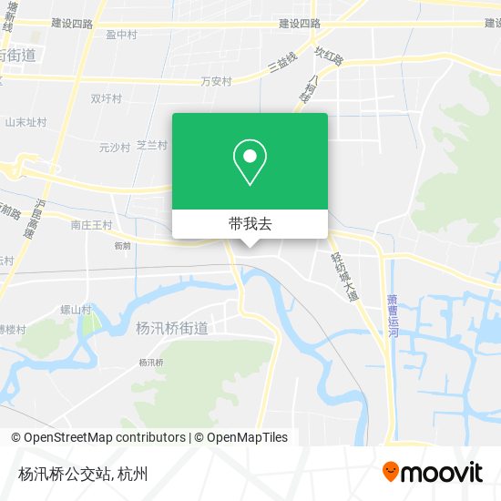 杨汛桥公交站地图