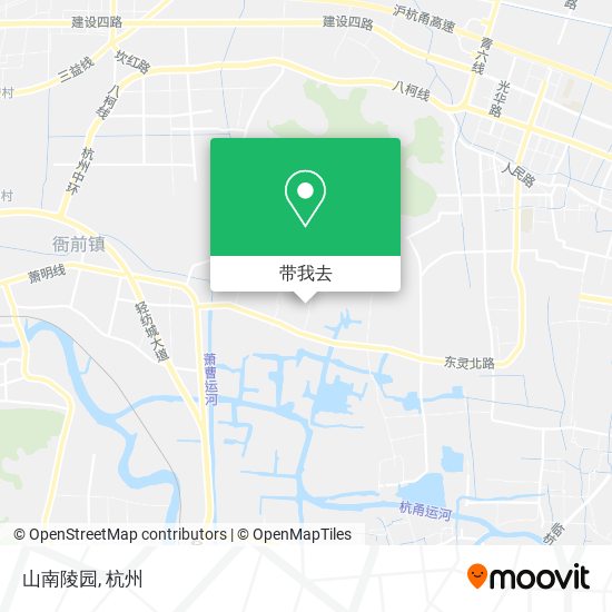 山南陵园地图