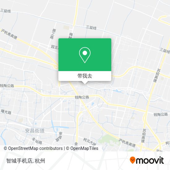 智城手机店地图