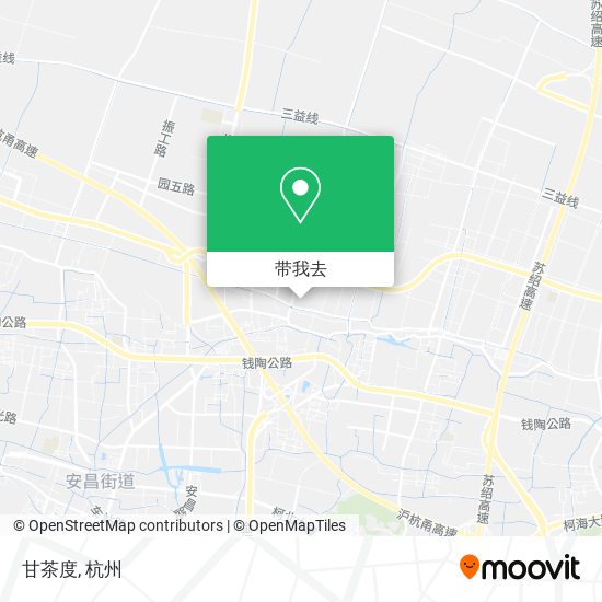 甘茶度地图