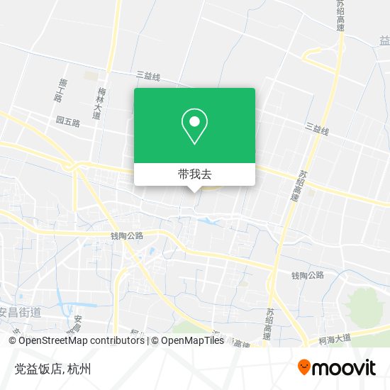 党益饭店地图