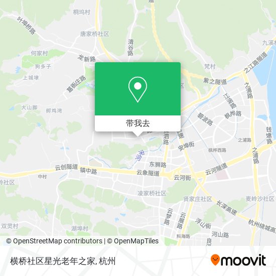 横桥社区星光老年之家地图