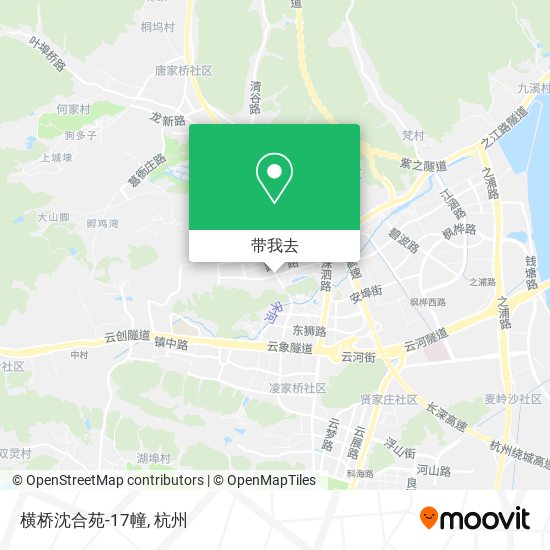 横桥沈合苑-17幢地图