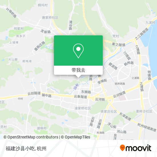 福建沙县小吃地图